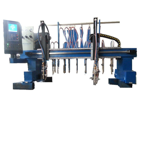 Máquina automática de corte a plasma e chama de alta precisão para equipamentos de fabricação de estruturas de aço